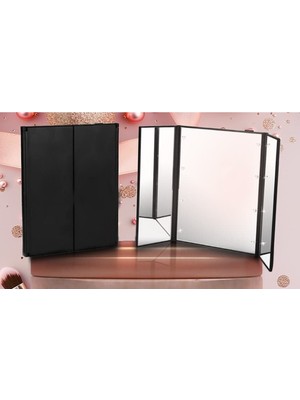 Rose Işıklı Makyaj Aynası, Fonksiyonel ve Şık Tasarım, Ev ve Ofis Kullanımı