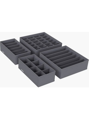 Iç Giyim Saklama Kutuları, Çekmece Organizatörü, Dolap Organizeri, Katlanabilir, Sütyen, Iç Çamaşırı