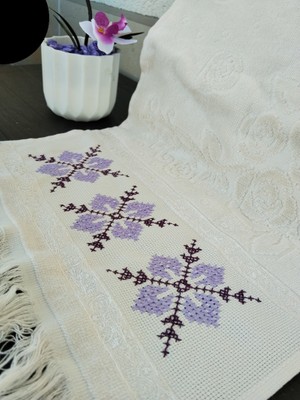 Merzümay Çeyizlik Mutfak Havlusu El Emeği Etamin