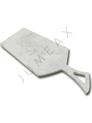 Feyza Design Şık Carrara Mermer Kesme ve Sunum Tablası, Zarif ve Dayanıklı Tasarım