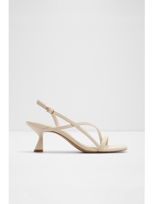 Aldo Nastazia Sandalet Yüksek Topuklu Sandalet Abiye Sandalet - Beyaz
