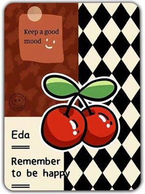 Özgürce Kişiye Özel Dikdörtgen Cep Aynası, Kapaklı ve Büyüteçli, 8x6 cm