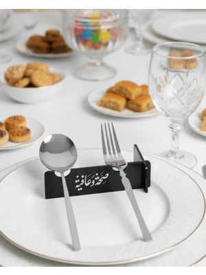 Zero Land Matrixzn 3D Özel Baskı 6’lı Kaşık Çatal Düzenleyici Dekoratif Stand