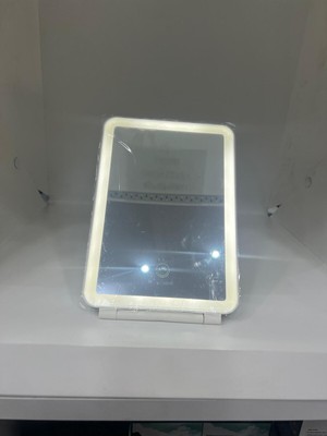 Özgürce Işıklı Seyahat El Aynası, Taşınabilir ve Kullanışlı Makyaj Ayna