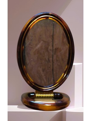 Özgürce Çift Taraflı Ayaklı Zum Ayna, Kaş ve Bıyık Için Büyük Boy