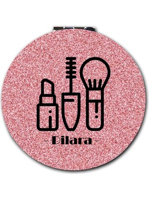 Özgürce Kişiye Özel Isim Baskılı Çanta ve Cep Aynası Seti, Şık ve Kullanışlı