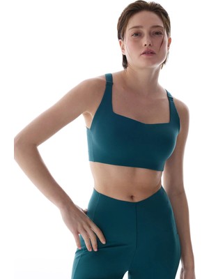 Penti Turkuaz Cross Back Spor Sütyeni