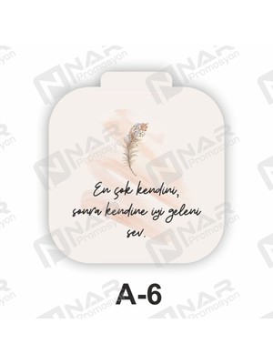 Özgürce Anneler Günü Hediyesi Baskılı Cep Aynası 30 Adet, Uv Baskılı, Özel Gün Hediyesi