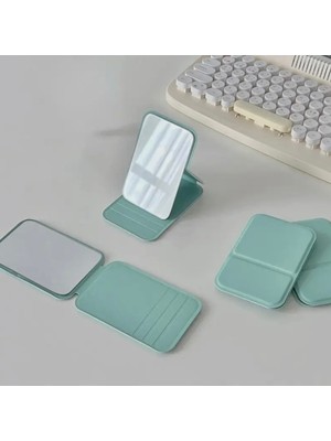 Özgürce Mini Makyaj Aynası, Taşınabilir ve Şık Çanta Boyu 7X10CM