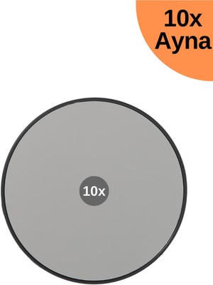 Özgürce 10X Büyüteçli Vantuzlu Çok Yönlü Cilt Aksesuarı