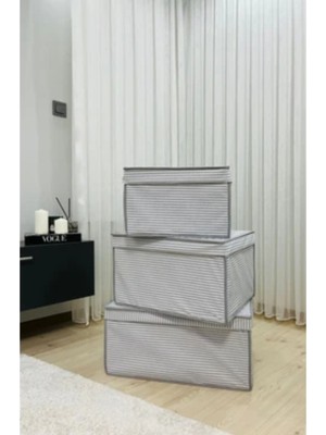 Feyza Design 3’lü Çok Amaçlı Saklama Kutusu, Baza Içi Düzen ve Pratik Depolama