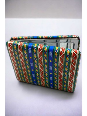 Özgürce Şık Desenli Cep Çanta ve Makyaj Aynası Seti, Pratik ve Zarif Tasarım