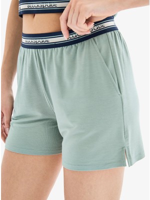 Blackspade Kadın Şort 52014 - Yeşil