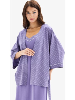 Blackspade Kadın Sabahlık 52039 - Mor