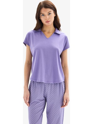 Blackspade Kadın Pijama Takımı 52042 - Mor