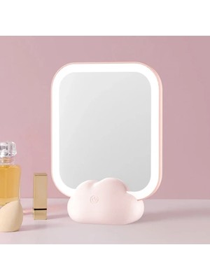 Özgürce LED Işıklı Taşınabilir Makyaj Aynası, Portatif ve Kullanışlı Tasarım