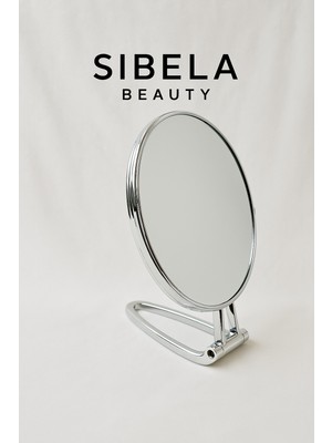 Özgürce Çift Taraflı Oval Makyaj Aynası, Pratik ve Şık Tasarım