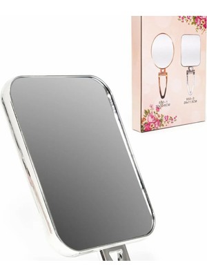 Özgürce Şık ve Kullanışlı Masaüstü Makyaj Aynası, Parlak ve Detaylı Görünüm Sağlar