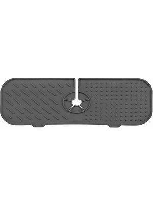 Elastik Musluk Mat Su Tutucu Düzenleyici Silikon Kaydırmaz Mutfak Banyo Lavabo Tezgah Üstü Matı