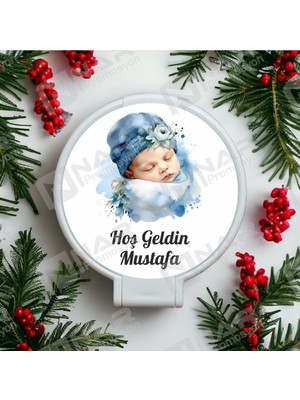 Özgürce 30 Adet Renkli Cep Aynası, Uv Baskılı, Özel Gün Hediyesi, Hediye Ambalajı