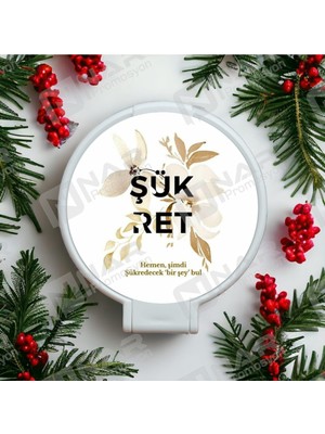 Özgürce Anneler Günü Için 30 Adet Baskılı Cep Aynası, Özel Gün Hediyesi, Şık ve Kullanışlı