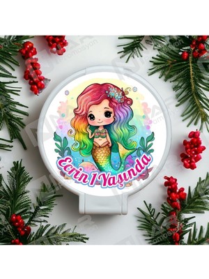 Özgürce 30 Adet Hediyelik Cep Aynası, Uv Baskılı, Özel Günler Için Şık Hediyeli