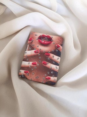 Özgürce Şık ve Taşınabilir Taşınabilir Makyaj Aynası, Kadınlar Için Pratik Seyahat Aksesuarı