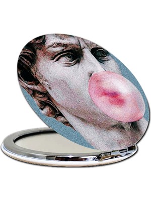 Özgürce Kişiye Özel Isim Baskılı Çanta ve Cep Aynası Seti, Şık ve Fonksiyonel