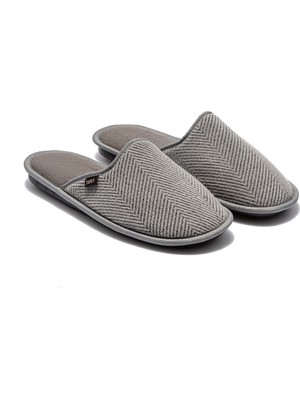 Twigy Kanat Erkek Ev Terliği Koyu Gri 41/46