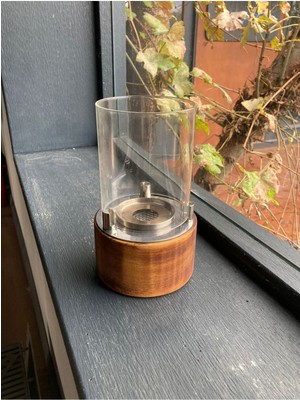 Özgürce Şık ve Rahat Mini Masaüstü Şömine, Sıcak Atmosfer Yaratır