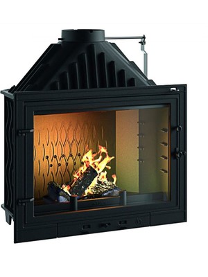 Özgürce 800 Primo 12 Kw Fransız Klapeli Şömine Haznesi 5 Yıl Garantili