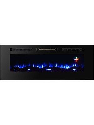 Özgürce Elektrikli Plazma Şömine 101CM, Ses Efekti ve Bluetooth ile Renk Seçenekleri