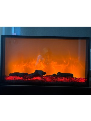 Özgürce Şık ve Kullanışlı Elektrikli Şömine, Sıcak ve Konforlu Ortamlar Sağlar