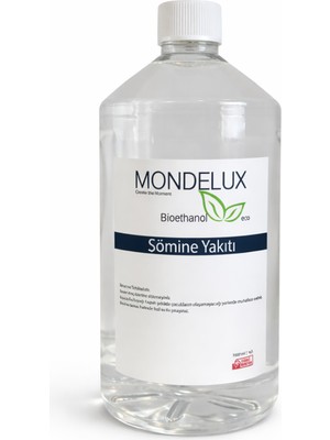 Özgürce Bitkisel Içerikli, Kokusuz ve Dumansız Bioethanol Şömine Yakıtı 1l