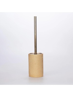 Selim Linen Tuvalet Fırçası Altın