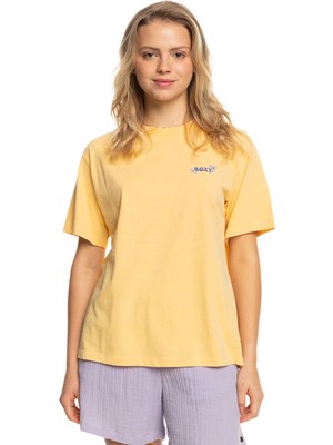 Roxy Moonlight Sun B Kadın Sarı Tişört