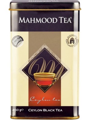 Mahmood Tea İthal Saf Seylan Siyah Dökme Çay Teneke Kutu 450 gr