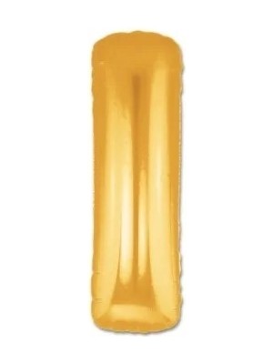 Ceviz Medikal I Harf Folyo Balon Altın Renk 40 Inç