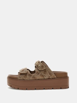 Guess Faxon2 Kadın Kahverengi Sandalet FLJF2XFAL03-BEIBR