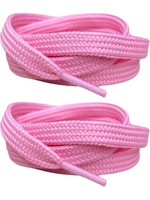 Palwin Exclusive 120 cm Ayakkabı Bağcığı, Yassı Çift Katmanlı Örgülü Nike Adidas Vans Için Bağcık