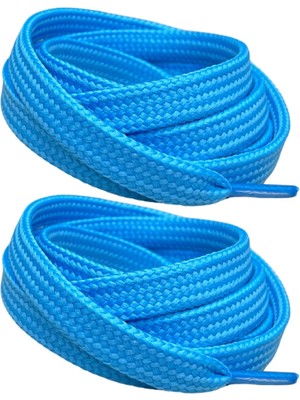 Palwin Exclusive 120 cm Ayakkabı Bağcığı, Yassı Çift Katmanlı Örgülü Nike Adidas Vans Için Bağcık