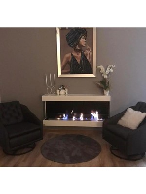 Özgürce Şömine Bioethanol Bacasız, Şık ve Sıcak Atmosferli Ev Dekoru