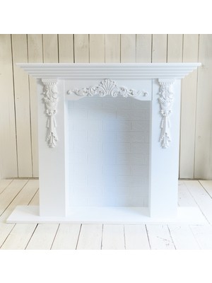 Özgürce Şık ve Doğal Ahşap Dekoratif Şömine, Evinize Sıcaklık ve Tarz Katın