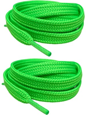 Palwin Exclusive 120 cm Ayakkabı Bağcığı, Yassı Çift Katmanlı Örgülü Nike Adidas Vans Için Bağcık