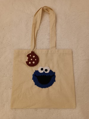 Kurabiye Canavarı Bez Çanta