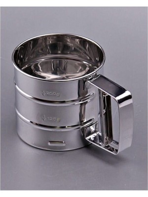 Feyza Design Pratik Un Pudra Şeker Eleği Kek ve Pasta Için Güçlü ve Kullanışlı