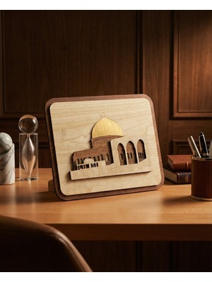 Zaytoon Kubeetü\\\'s Sahra Ahşap Duvar Dekoru P00018