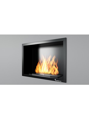 Özgürce Şömine, Bioethanol Yakıtlı, Şık ve Modern Tasarım, Güvenli Kullanım