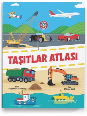 Çocuk Akademi Taşıtlar Atlası 23x32 cm Kağıt Eğlenceli Tasarım