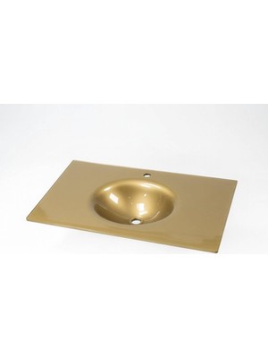  sultani cam lavabo altın 50x100 cm outlet - 14l256968-